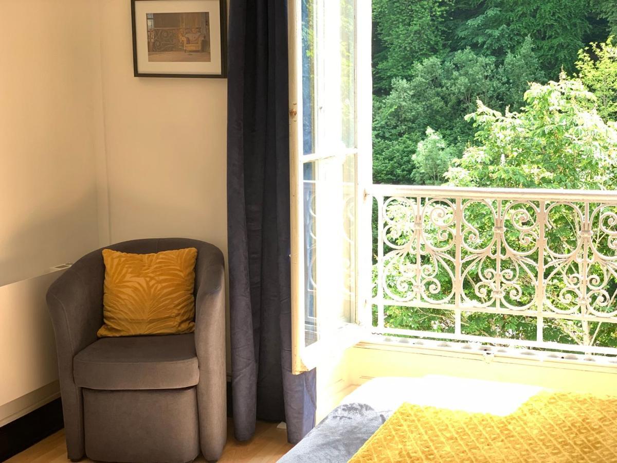 Studio 3 étoiles rénové, lumineux et cosy à 2 pas des thermes dans immeuble atypique Capvern Exterior foto